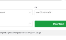 Mac OSX 平台安装 MongoDB